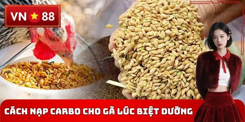 Cách nạp carbo cho gà lúc biệt dưỡng