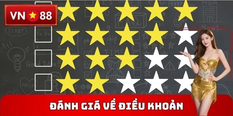 Đánh giá về Điều khoản và điều kiện VN88