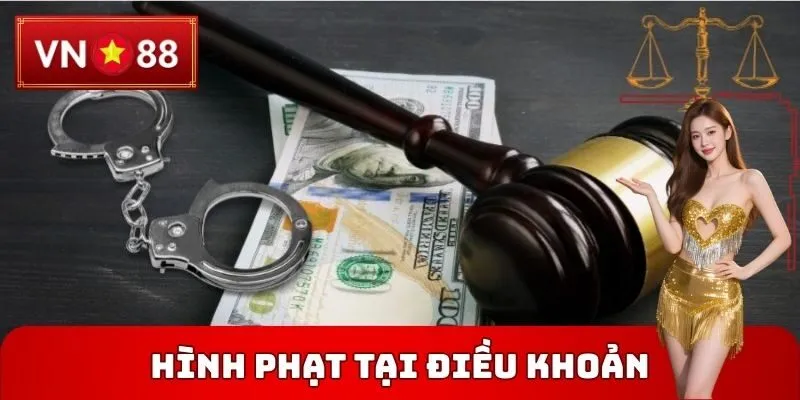 Hình phạt tại Điều khoản và điều kiện VN88