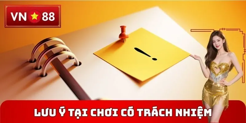 Lưu ý tại Chơi có trách nhiệm VN88